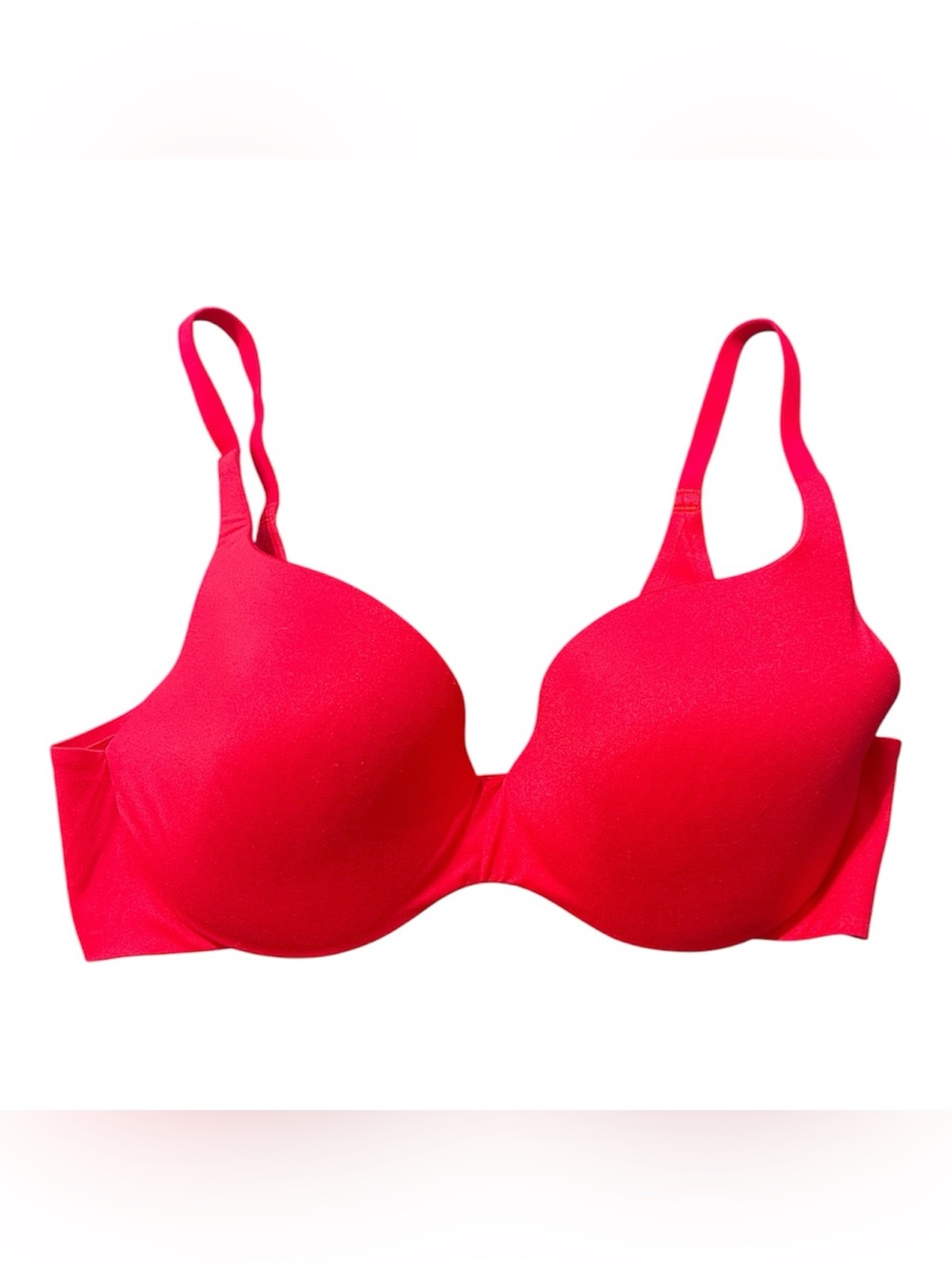 Victoria's Secret Bright Red Molded T-Shirt Bra